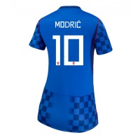 Stroje piłkarskie Chorwacja Luka Modric #10 Koszulka Wyjazdowej dla damskie MŚ 2026 Krótki Rękaw
